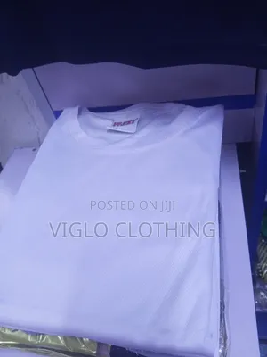 Imported White Dryfits Roundnecks Available