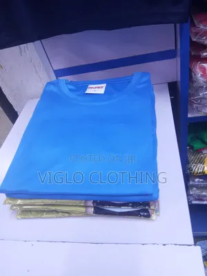 All Seasons Dryfits Lite Blue Round Necks Available