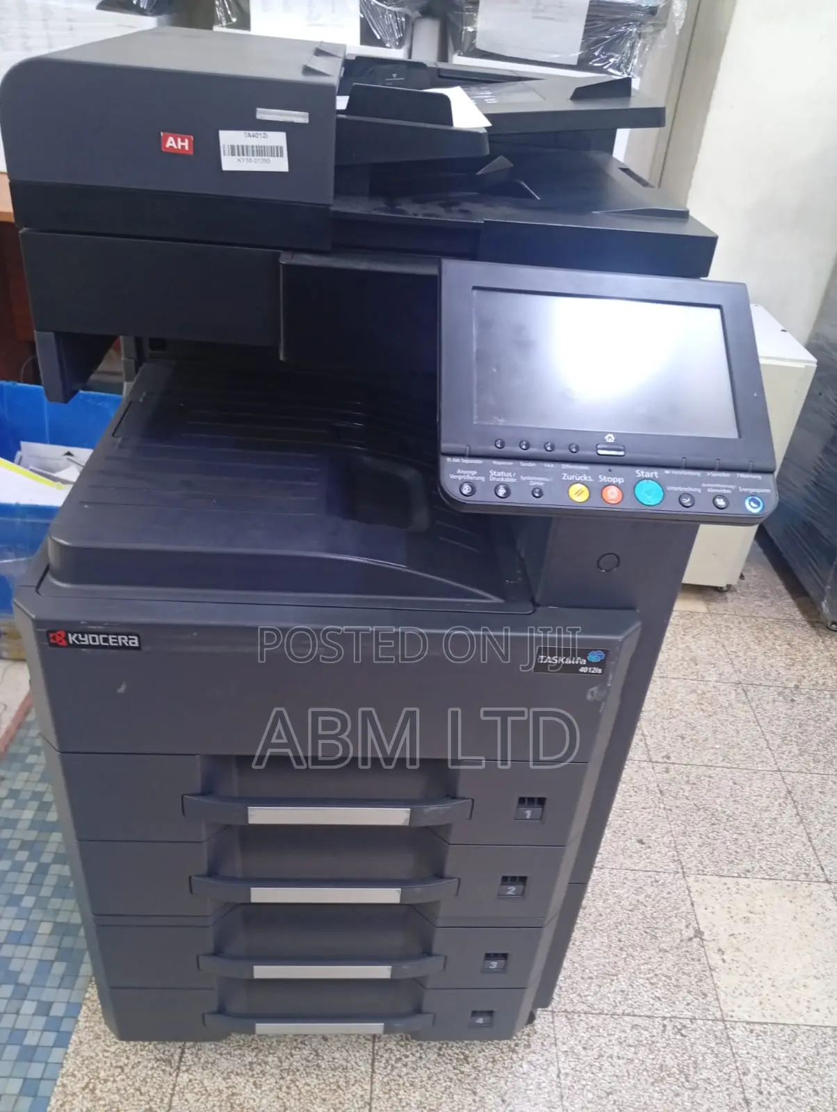 Kyocera Taskalfa 4012is Mono Laser MFP-Zero Jams, Total Efficiency