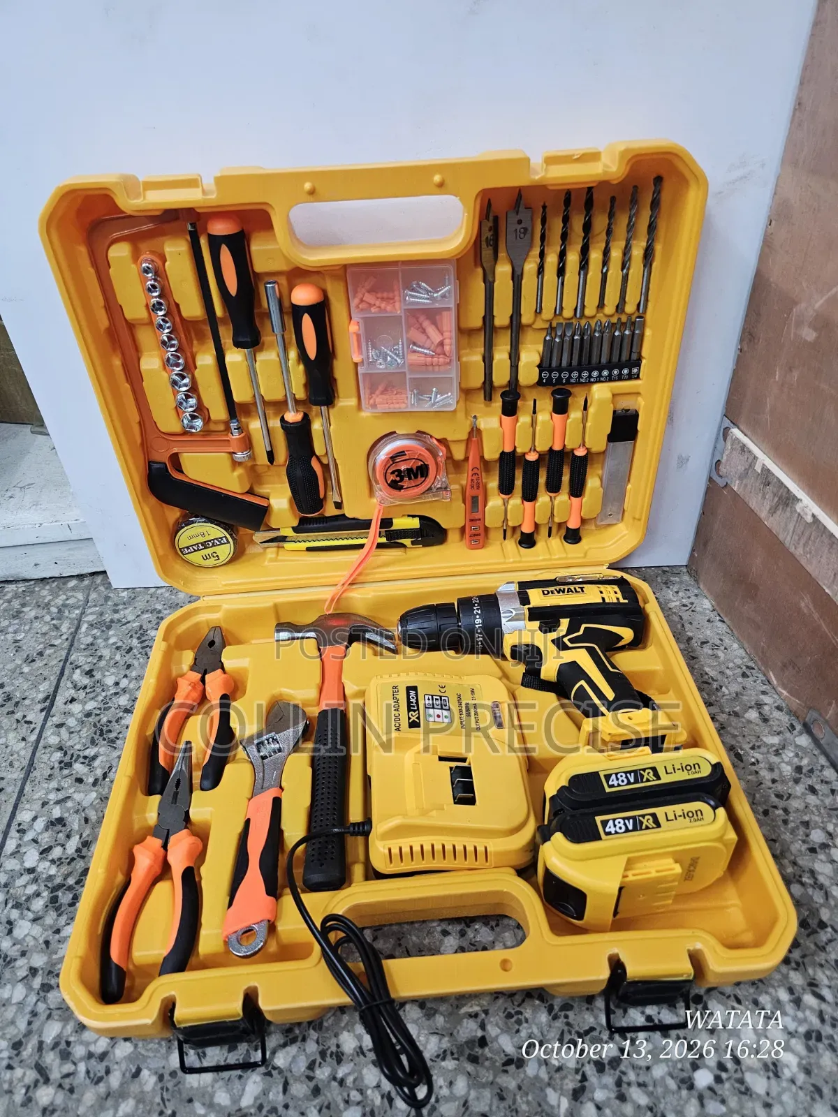 Dewalt Cordless Drill 48v
Set
