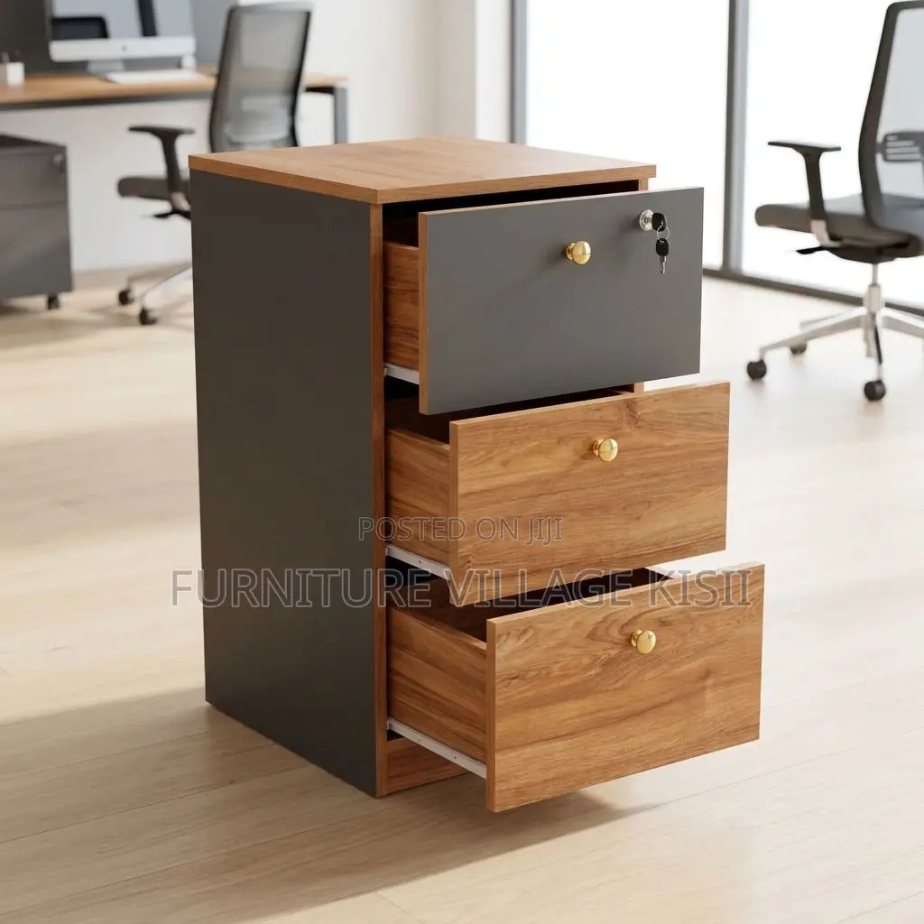 Wooden Storage Cabinet-3 Drawers