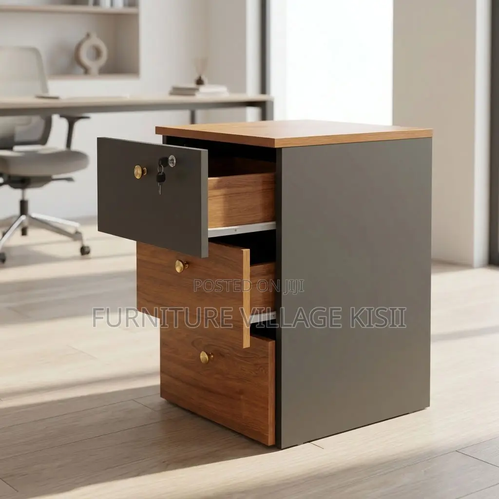 Wooden Storage Cabinet-3 Drawers