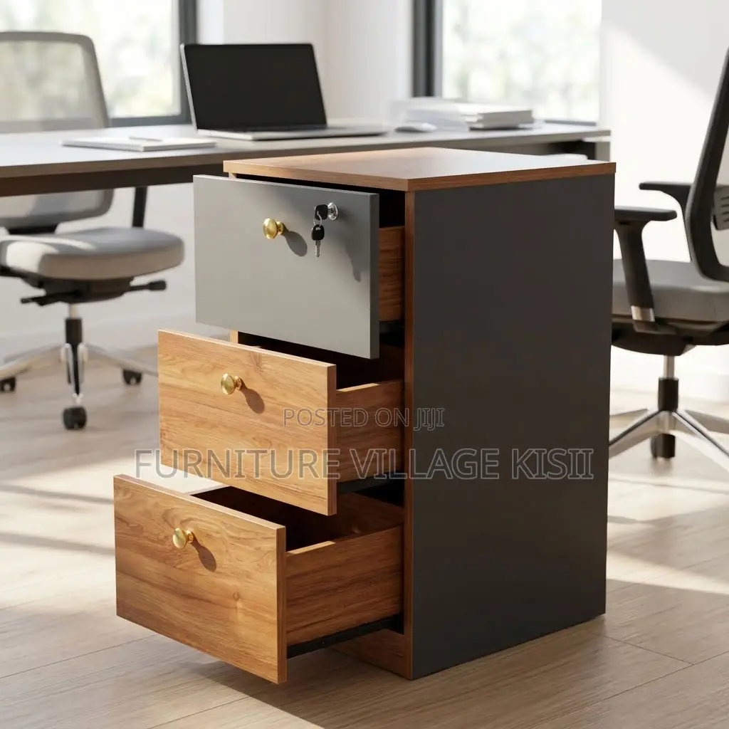 Wooden Storage Cabinet-3 Drawers