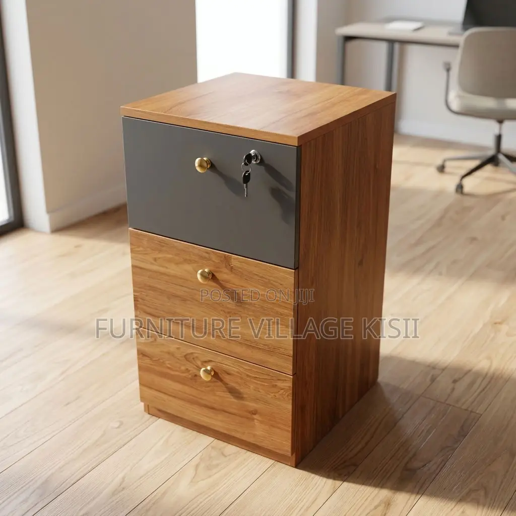 Wooden Storage Cabinet-3 Drawers