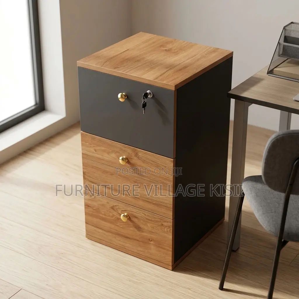 Wooden Storage Cabinet-3 Drawers