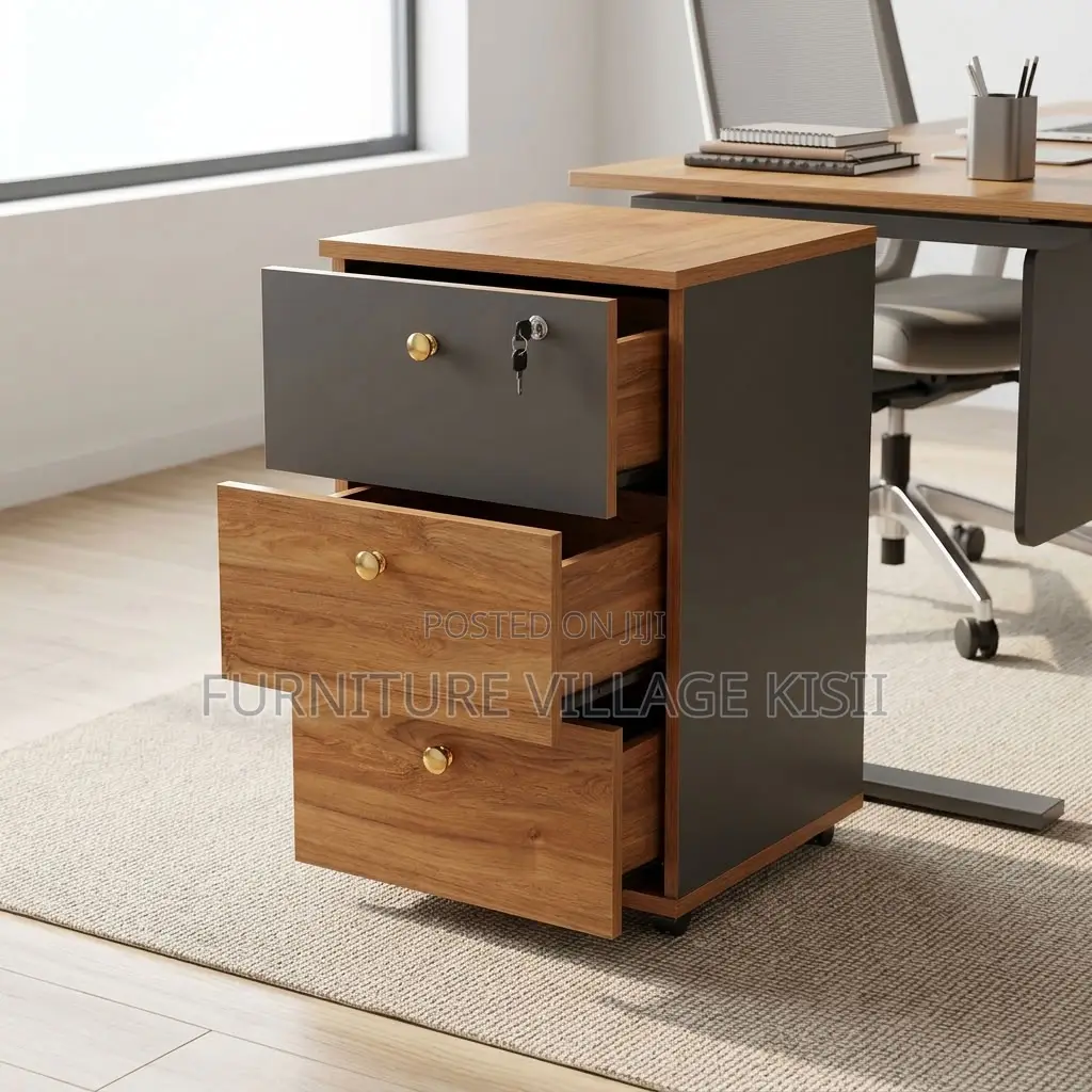 Wooden Storage Cabinet-3 Drawers