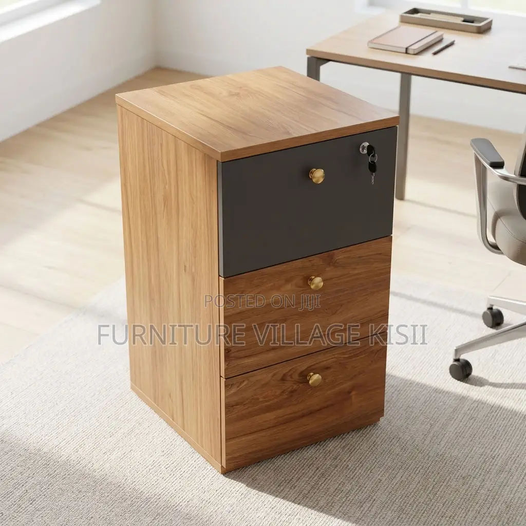 Wooden Storage Cabinet-3 Drawers