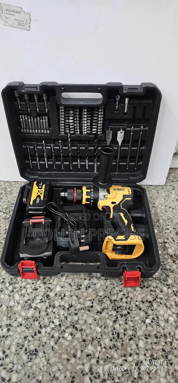Dewalt Cordless Drill Set
13mm Chuck
198v Battries - thumbnail 2