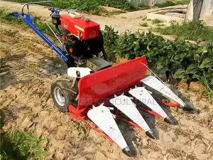 Walk-Behind Mini Harvester Reaper Grass Cutter Farm Machinery