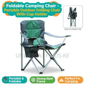 Heavy Duty Folding Camping Chair Portable Outdoor Seat for Camping