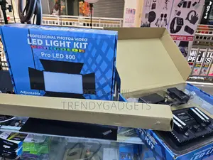 Professional LED 800 Studio Light Kit for Photography and Videos