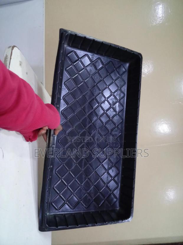 Strong Plastic Hydroponic Trays - No Holes - main view