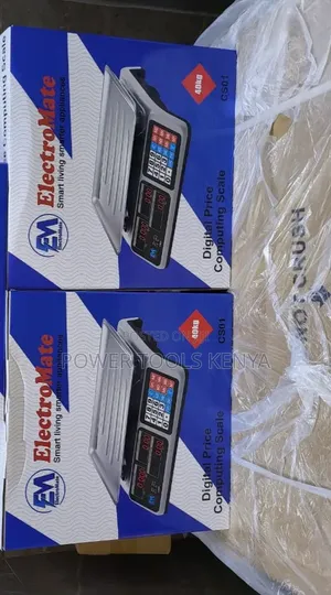 ElectroMate CS01 40kg Digital Price Computing Scale.