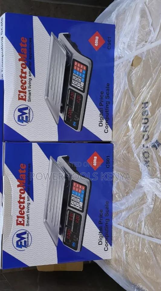 ElectroMate CS01 40kg Digital Price Computing Scale. - thumbnail 2