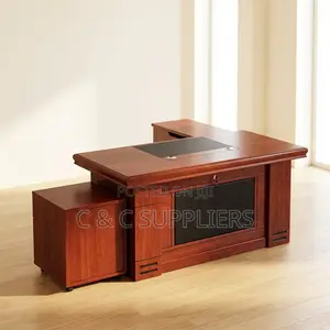 Executive Mahogany Study Table-140cm