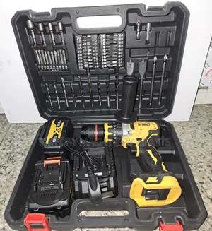 DEWALT Cordless Drill Set – 13mm Chuck, 198V Batteries