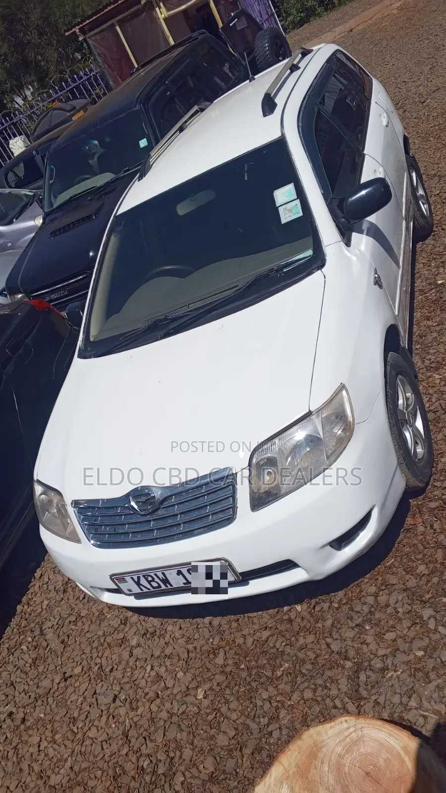 Toyota Corolla Fielder 2007 White