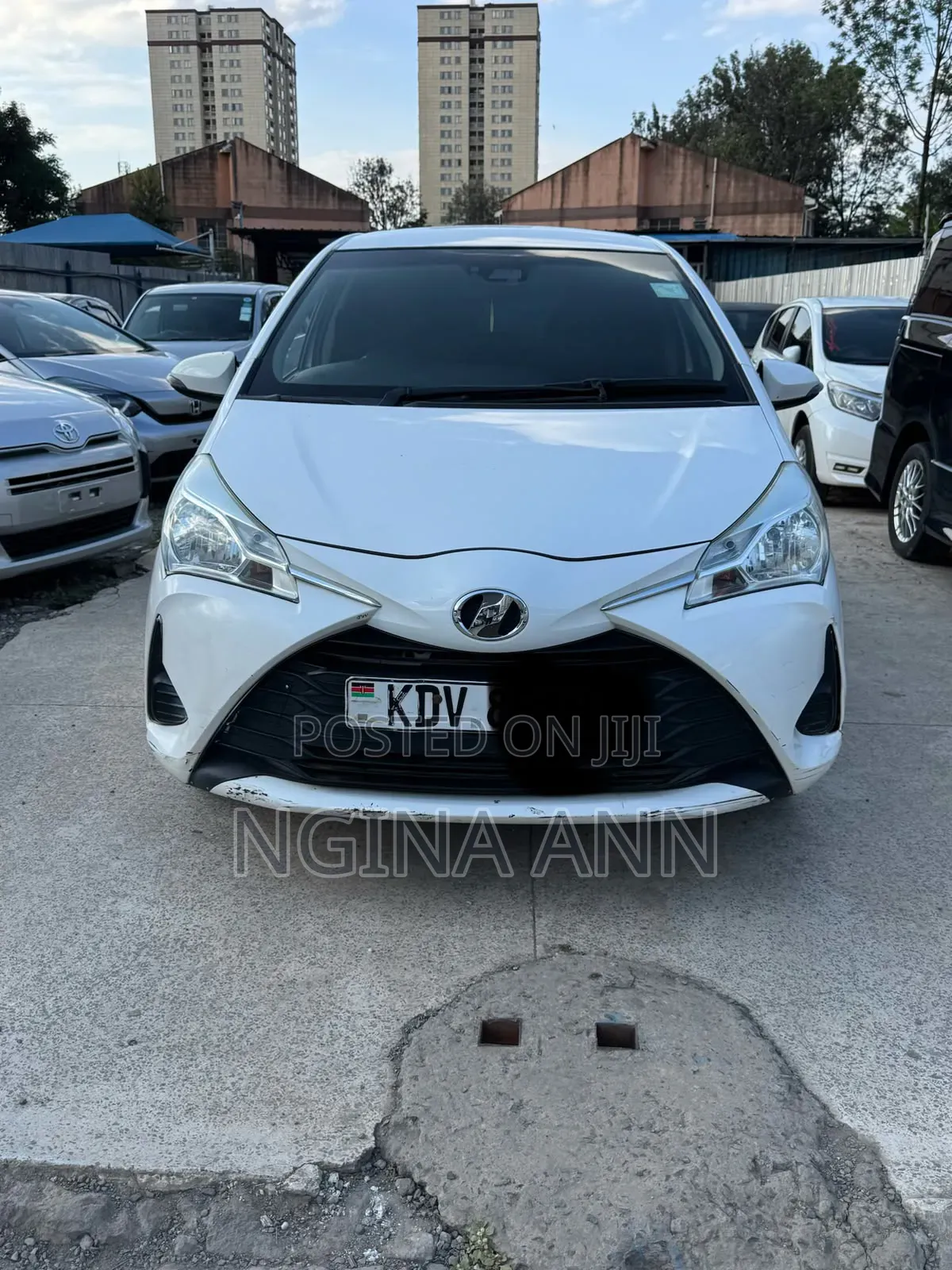 Toyota Vitz 2018 White
