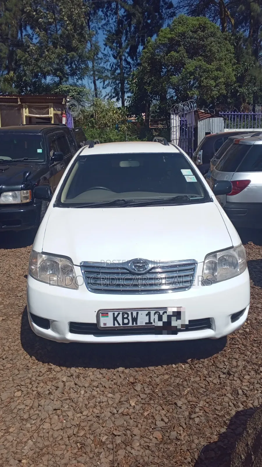 Toyota Corolla Fielder 2007 White