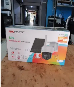 Advanced Hikvision 8MP 4G Solar CCTV Camera