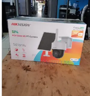 Hikvision 8MP Ultra HD Solar Security Camera With 4G SIM