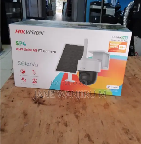 High Performance Hikvision 8MP Solar Powered CCTV Camera