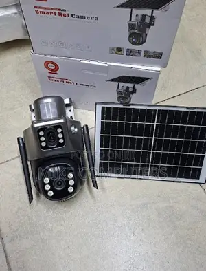 Dual-Lens 4g Solar Powered CCTV Cameras Outdoor Surveillance