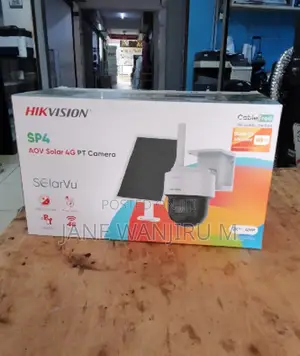 Hikvision 8MP Solar CCTV Camera – Remote Monitoring