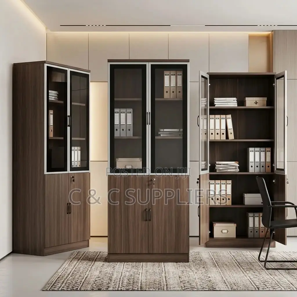 Executive Brown Wooden Cabinet