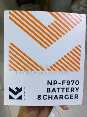 K&F Concept Dual NP-F970 Battery and Charger - Black
