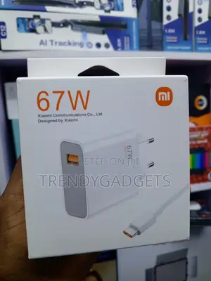 Original Xiaomi 67W Fast Charging Adapter With Type-C Cable