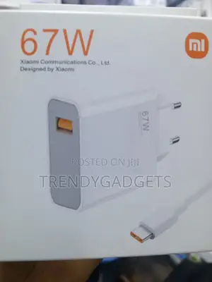Xiaomi 67W USB Charger Set for Redmi and POCO Smartphones