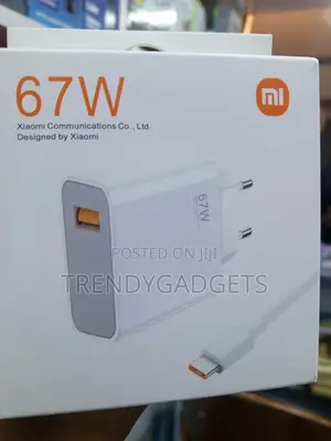 Xiaomi Turbo 67W Charging Brick and Type-C Cable Combo