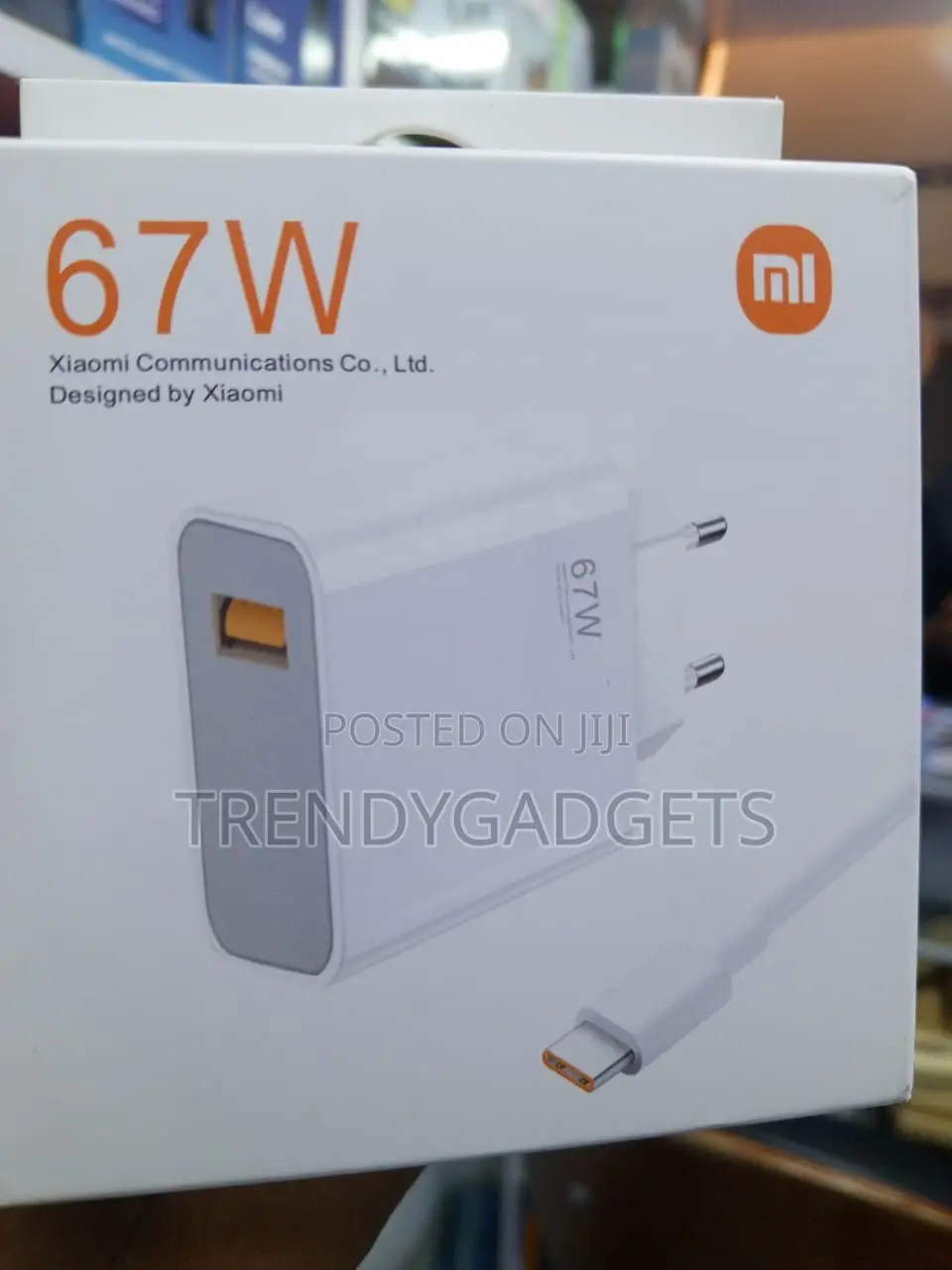 Xiaomi Turbo 67W Charging Brick and Type-C Cable Combo