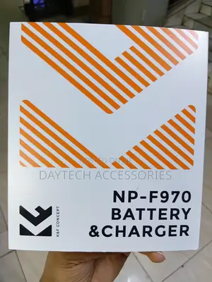 K&F Concept NP-F970 Battery 2 Pack With Dual Slot Charger