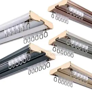 Aluminum Double Curtain Rail