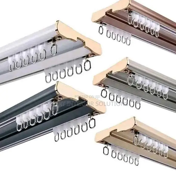 Aluminum Double Curtain Rail