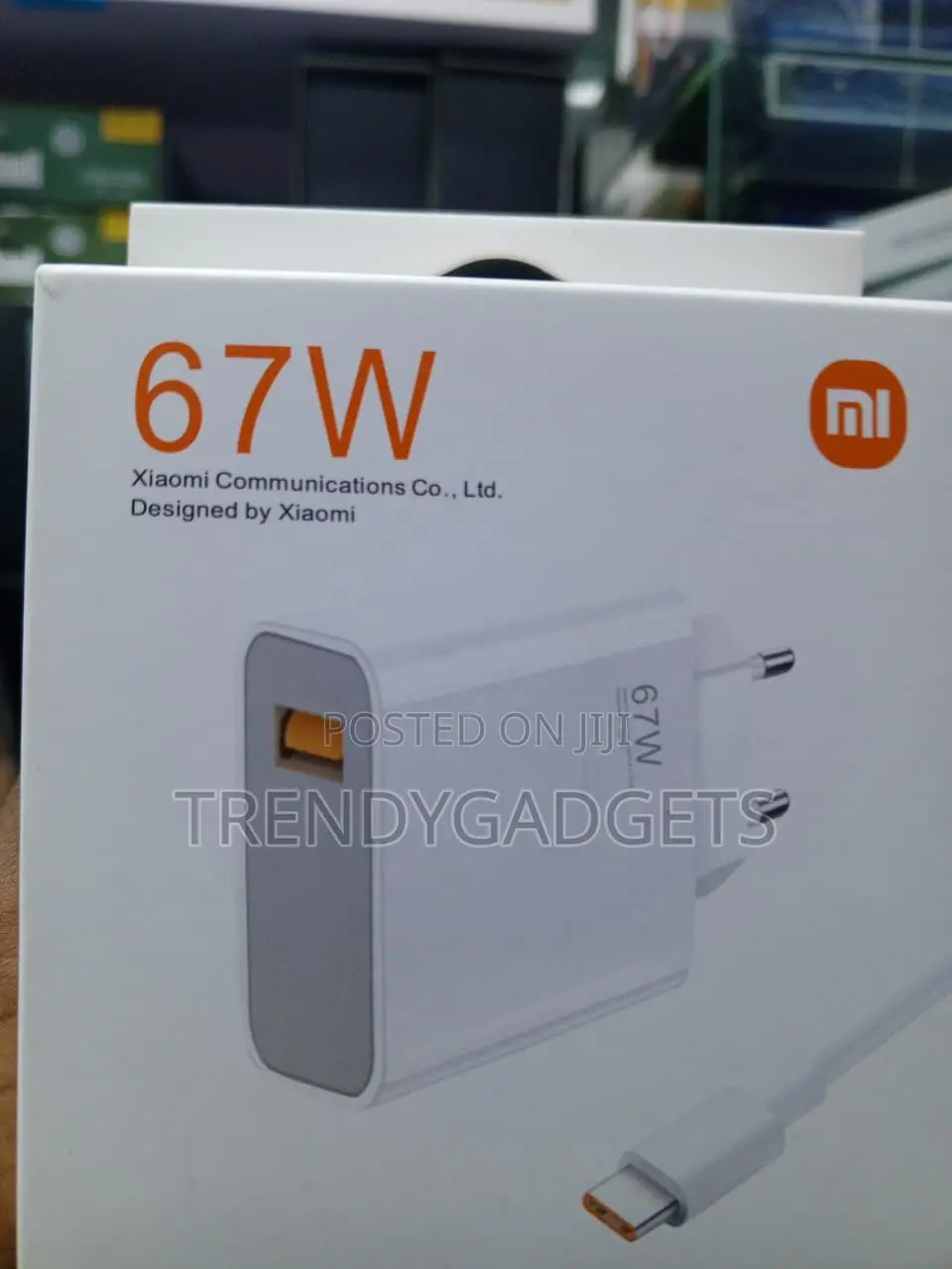 Xiaomi 67W Power Adapter for Compatible Android Phones
