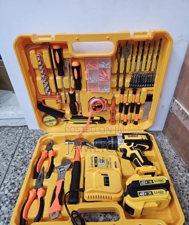 DeWalt Cordless Drill Set 118PCS 48V - RN - main view
