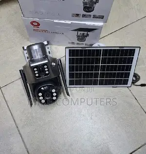Dual Lens 4g Solar Powered CCTV Infrared Night Vision Recordings