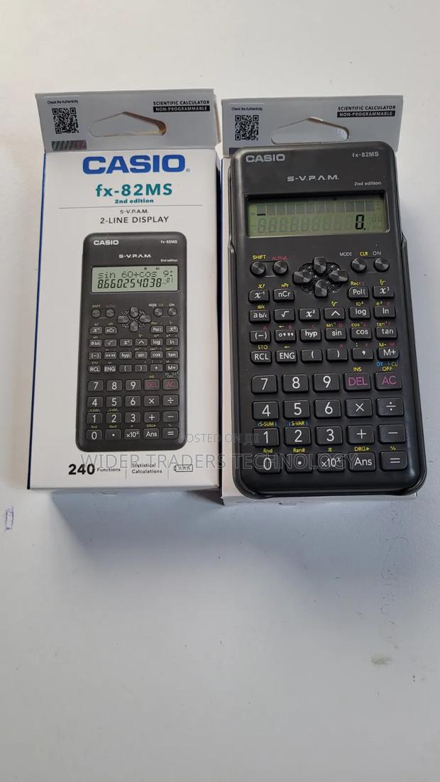 Casio Fx-82ms (2nd Edition) Scientific Calculator - main view