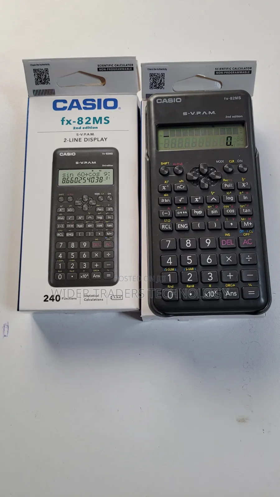 Casio Fx-82ms (2nd Edition) Scientific Calculator