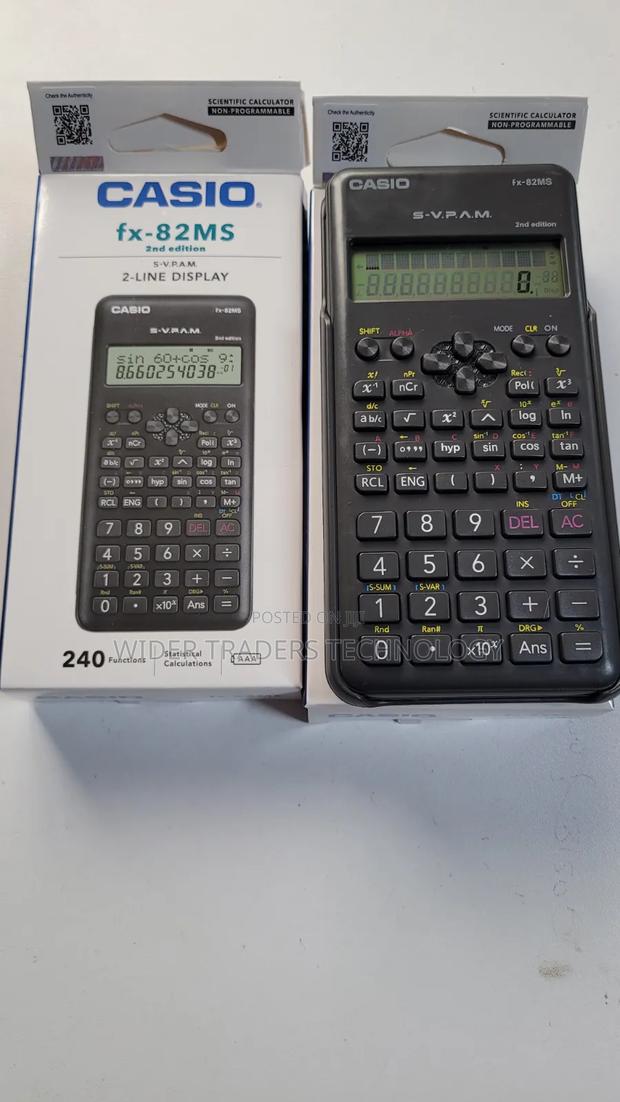 Casio Fx-82ms (2nd Edition) Scientific Calculator - thumbnail 2