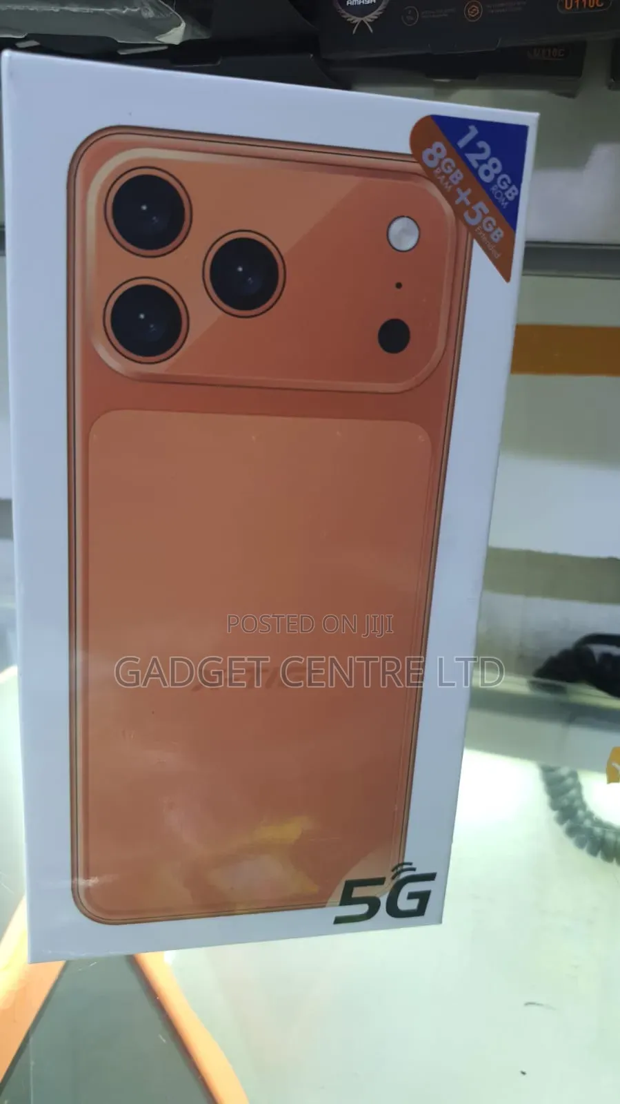 New Mobile Phone 128 GB Orange