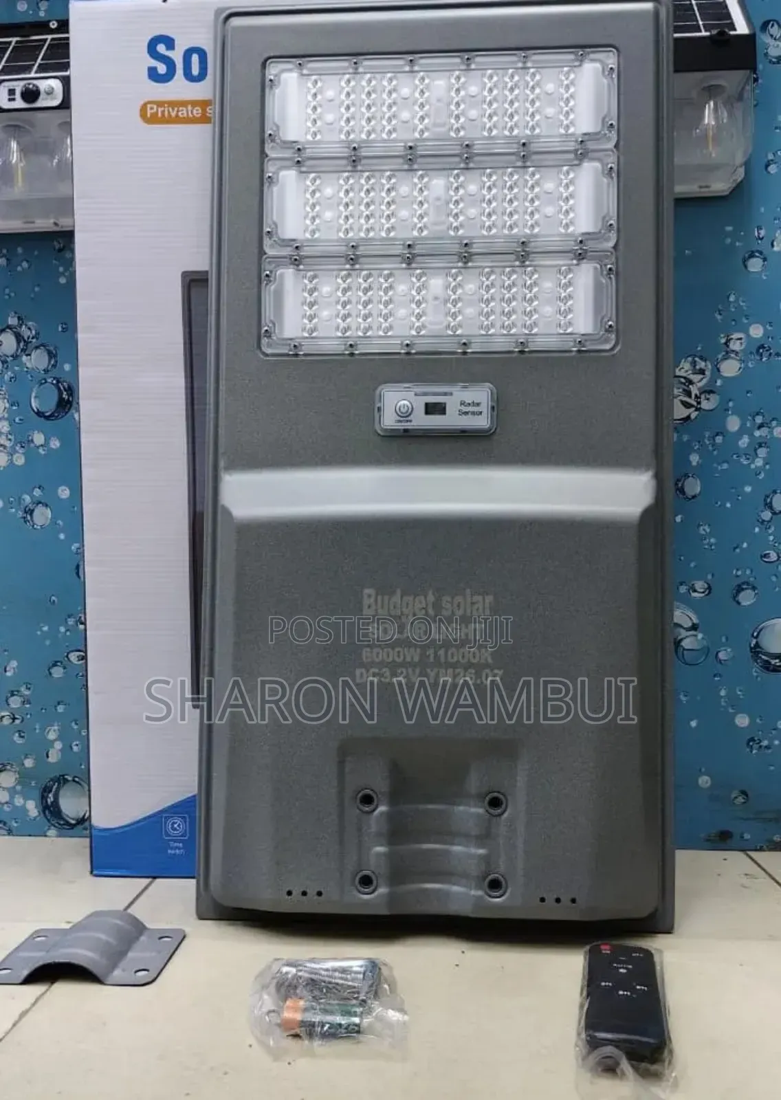 High Quality 6000W Project Solar Streetlight/6000w Project Solar Light
