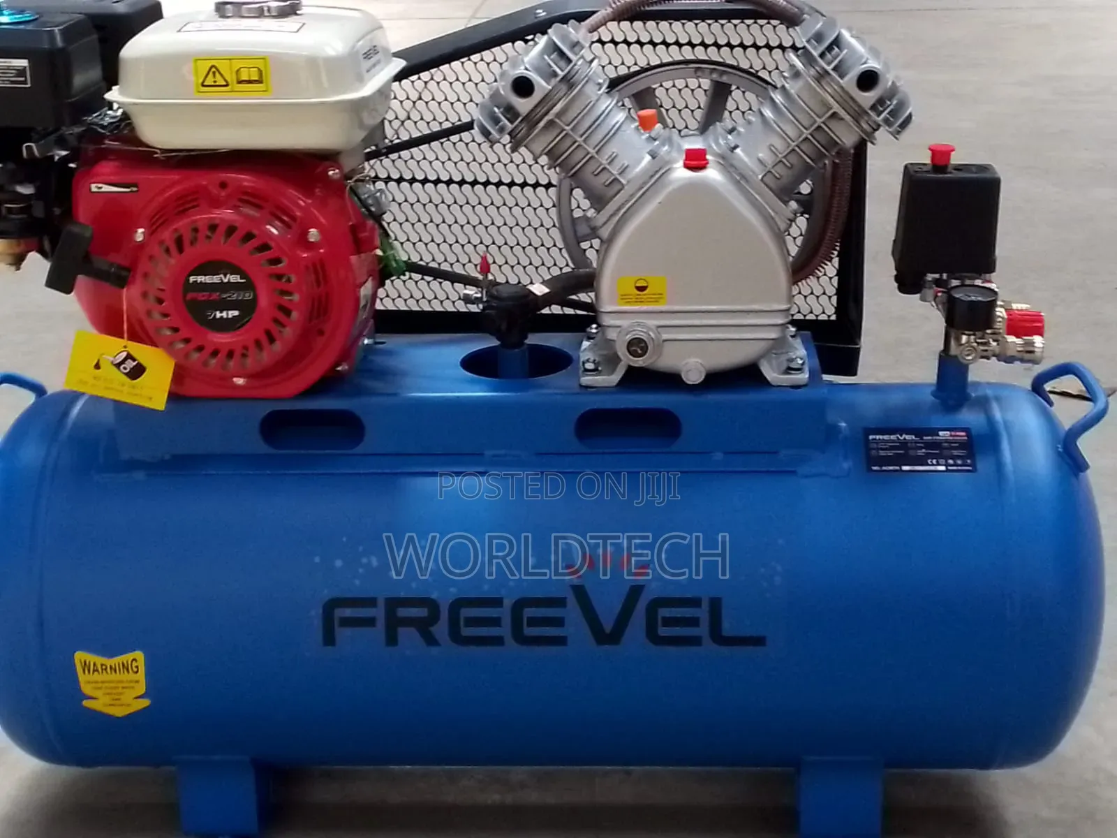 Freevel 100l Petrol Engine Air Compressor/100l Petrol Air Compressor