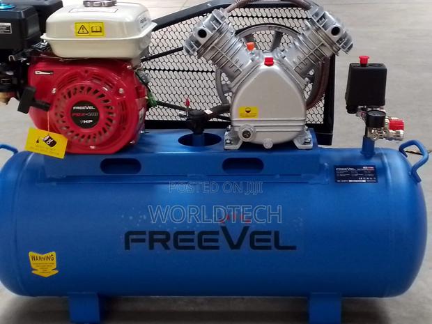 Freevel 100l Petrol Engine Air Compressor/100l Petrol Air Compressor - main view
