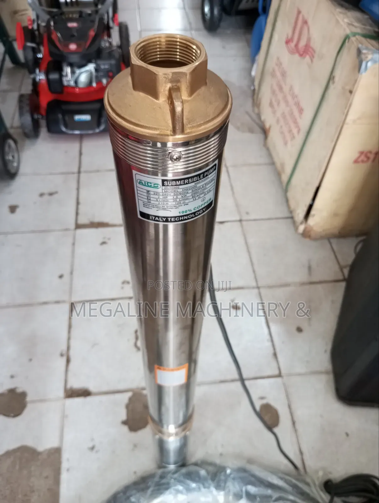 Aico Submersible Pump 2hp