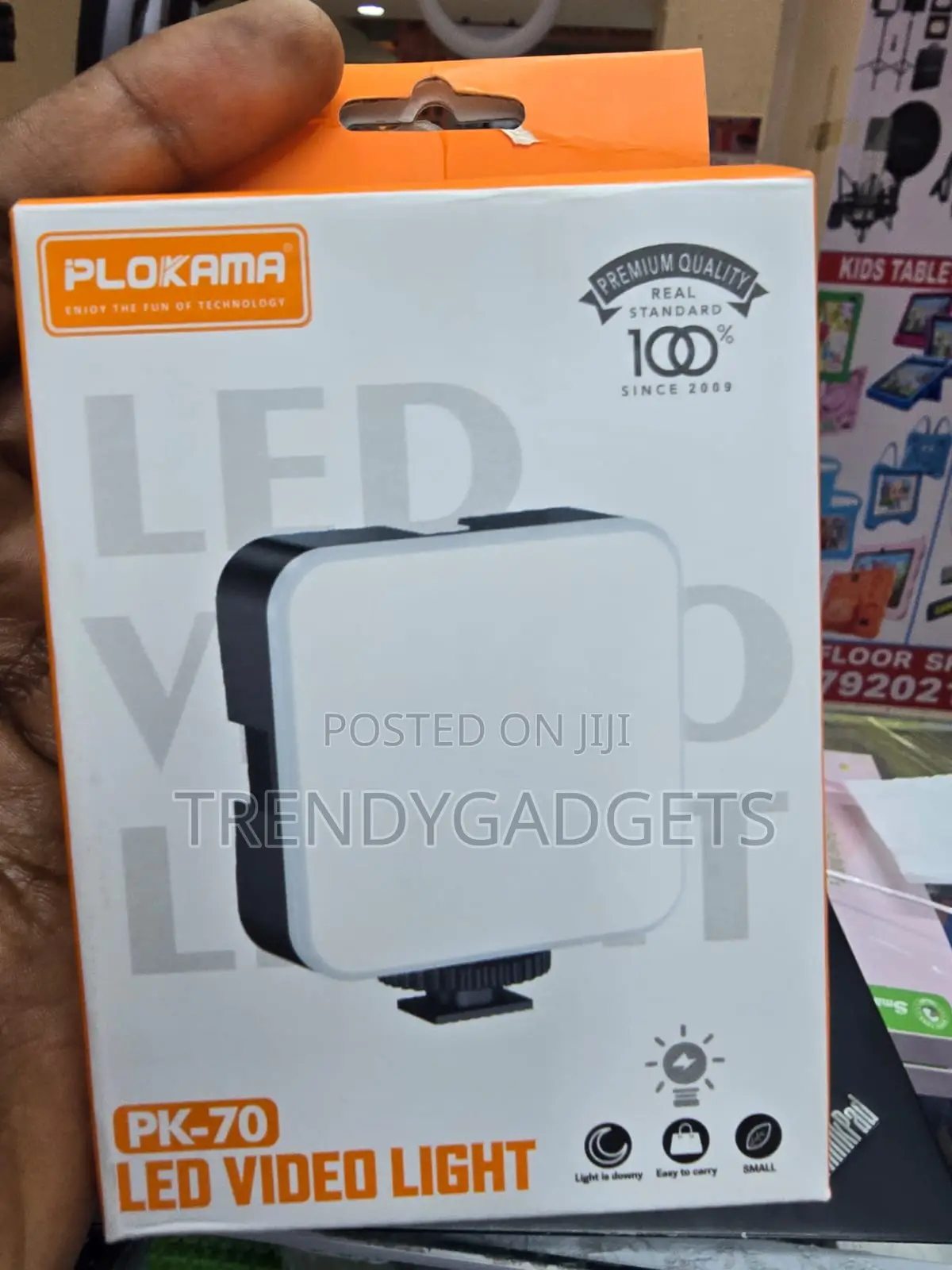 Plokama PK-70 Bright LED Video Light for Live Streaming