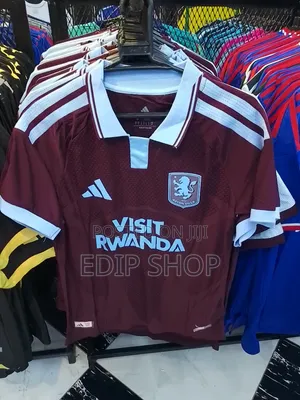 Quality Aston Villa Home Jersey Player Version